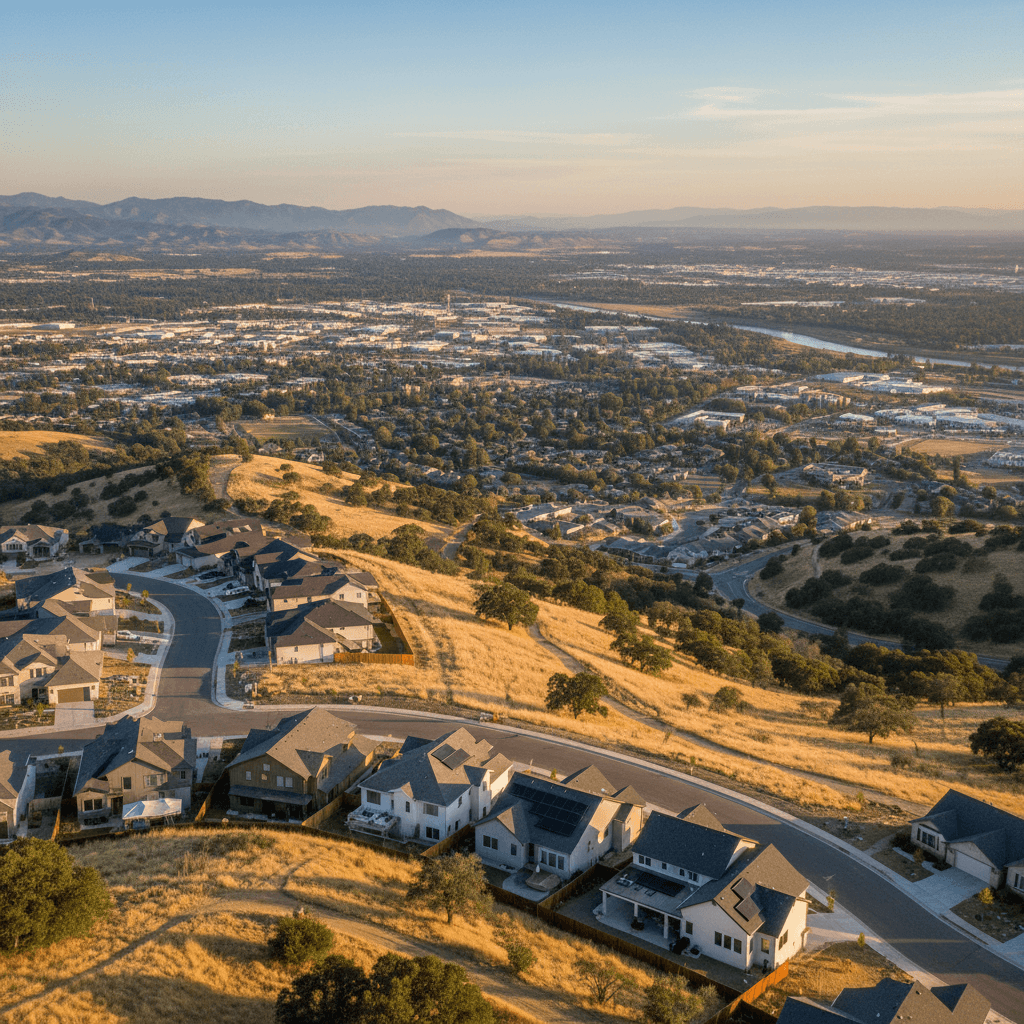 Homes on the west bench overlooking the Salt Lake Valley