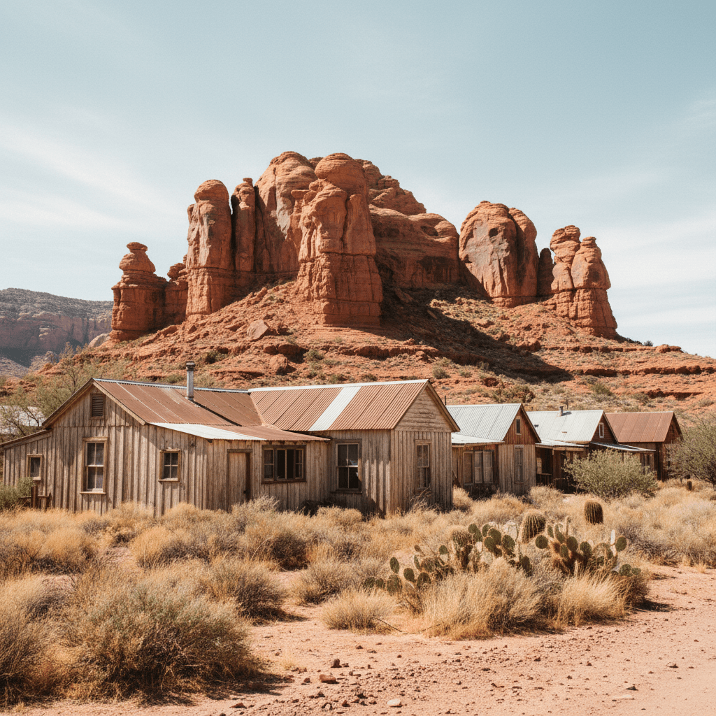 Desert homes in Santa Clara under bright sun