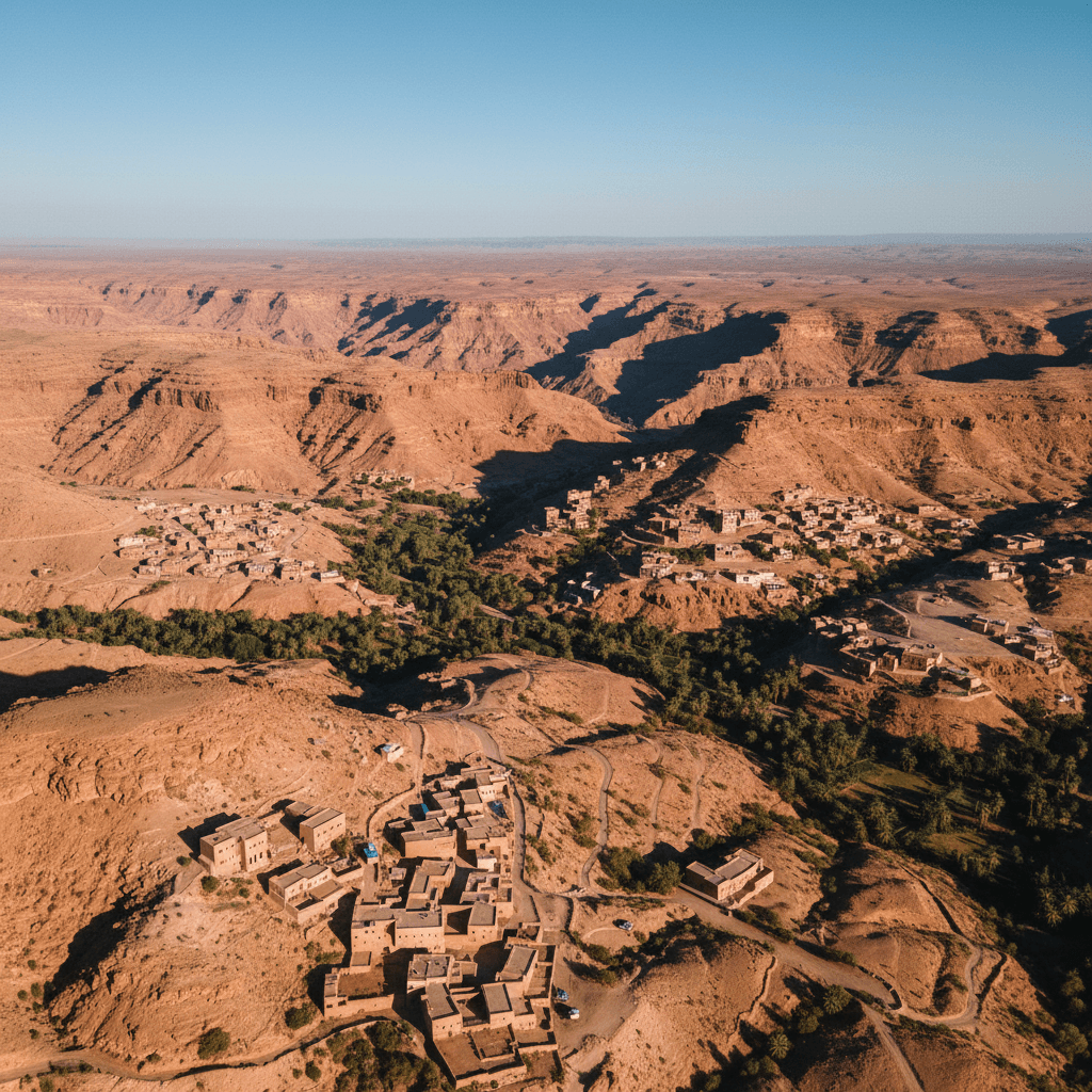 Wide aerial view of Washington County landscape with homes